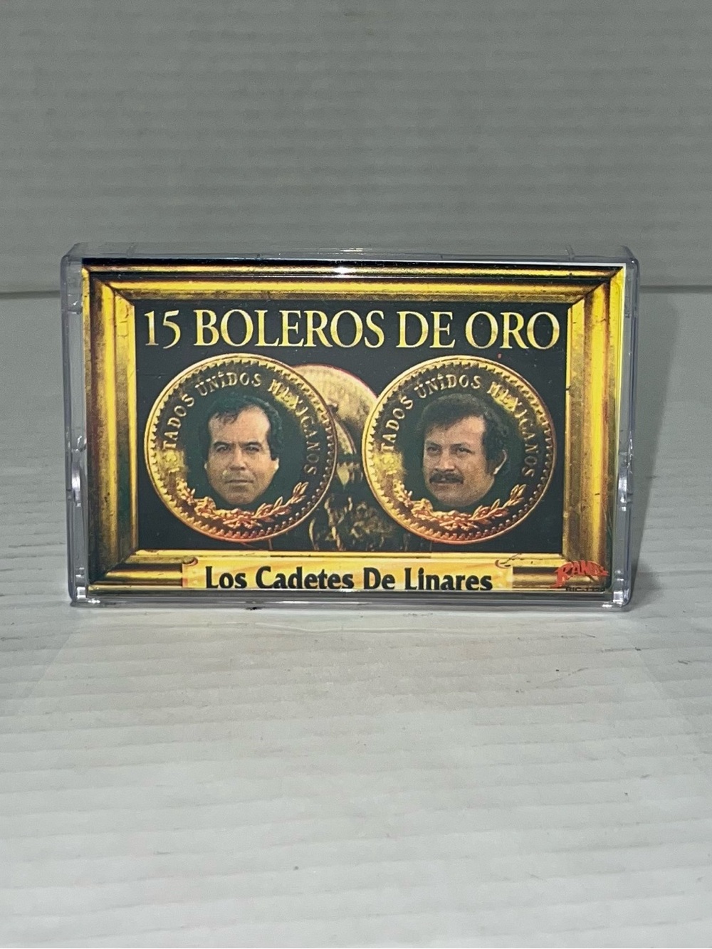 15 Boleros De Oro Los Cadetes De Linares Cassette 1994 Norteña Ranchera